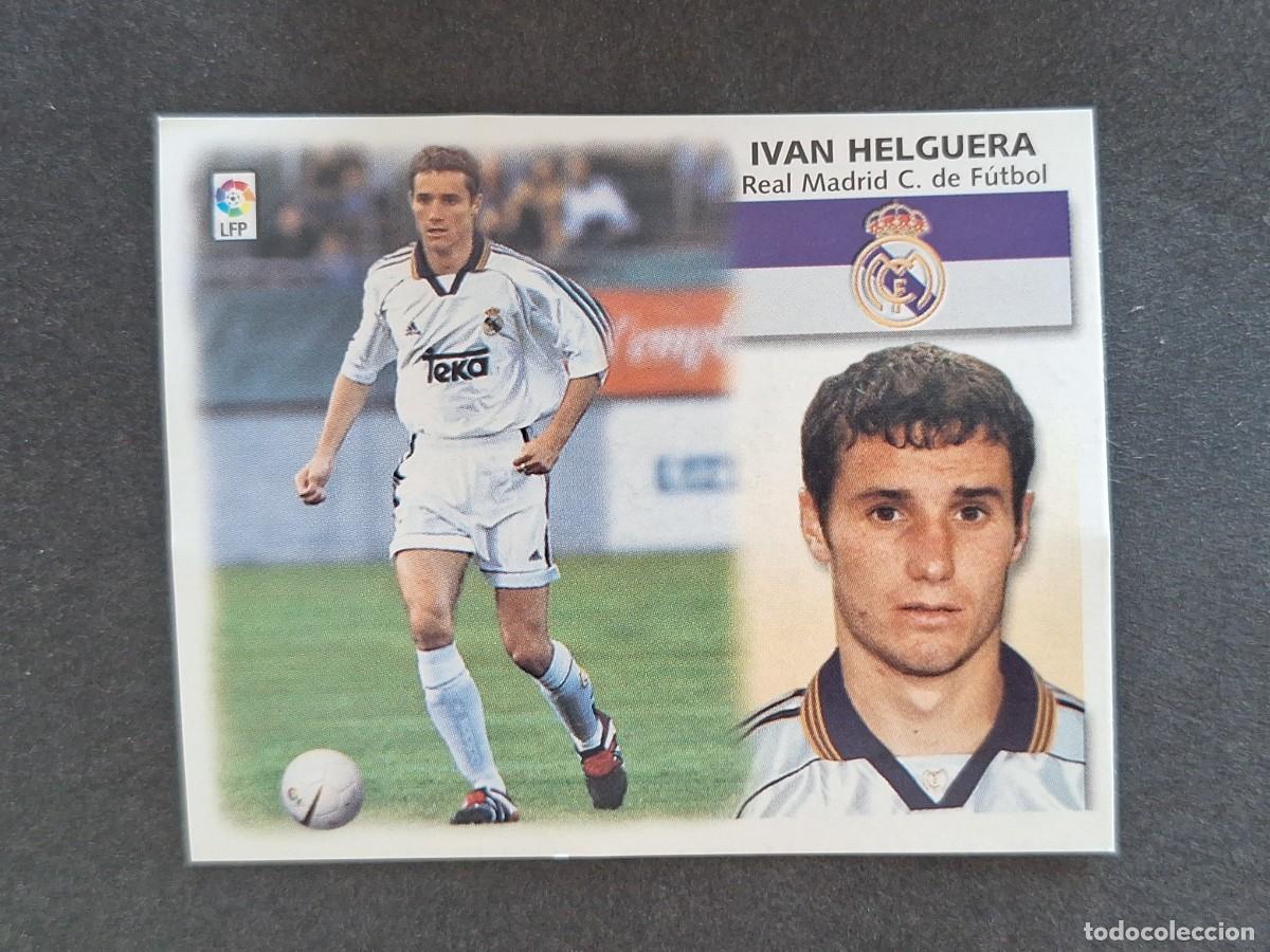 Cromos de Futebol: L5 IVAN HELGUERA REAL MADRID LIGA ESTE 1999 2000 99 00 NUNCA PEGADO SIN PEGAR