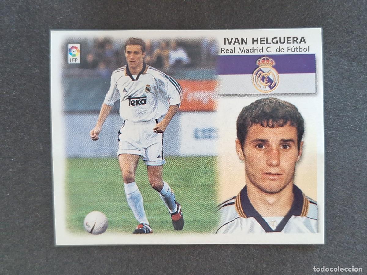 Cromos de Futebol: L5 IVAN HELGUERA REAL MADRID LIGA ESTE 1999 2000 99 00 NUNCA PEGADO SIN PEGAR