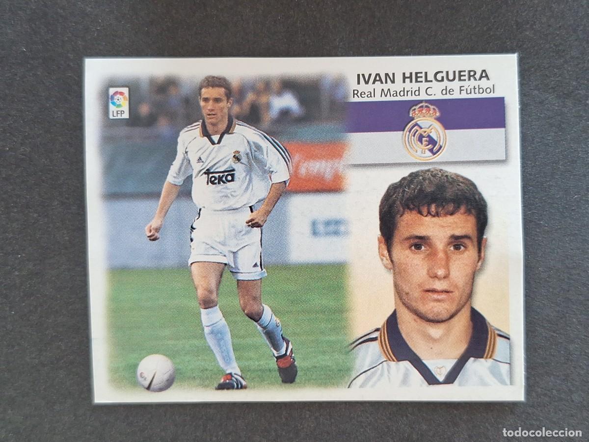 Cromos de Futebol: L5 IVAN HELGUERA REAL MADRID LIGA ESTE 1999 2000 99 00 NUNCA PEGADO SIN PEGAR