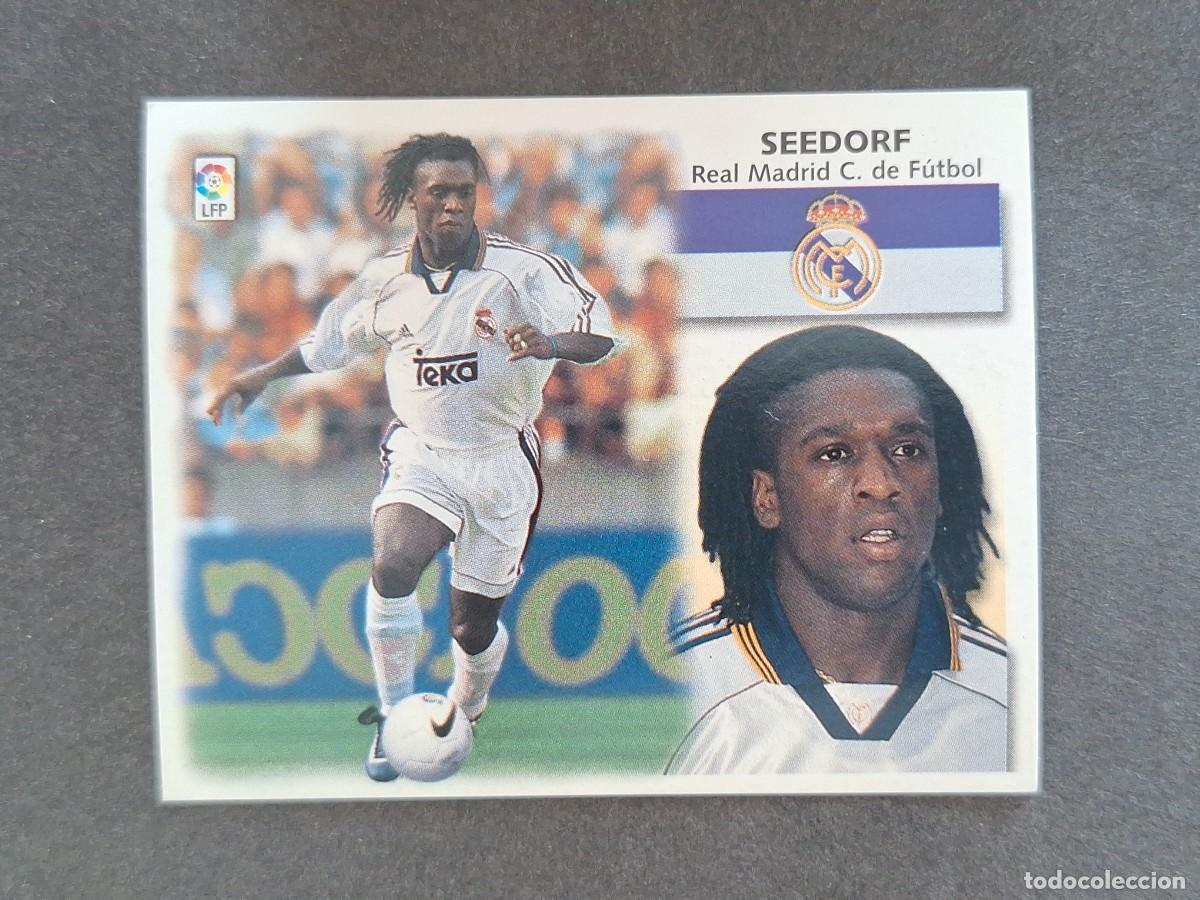 Cromos de f&uacute;tbol: L5 SEEDORF REAL MADRID LIGA ESTE 1999 2000 99 00 NUNCA PEGADO SIN PEGAR