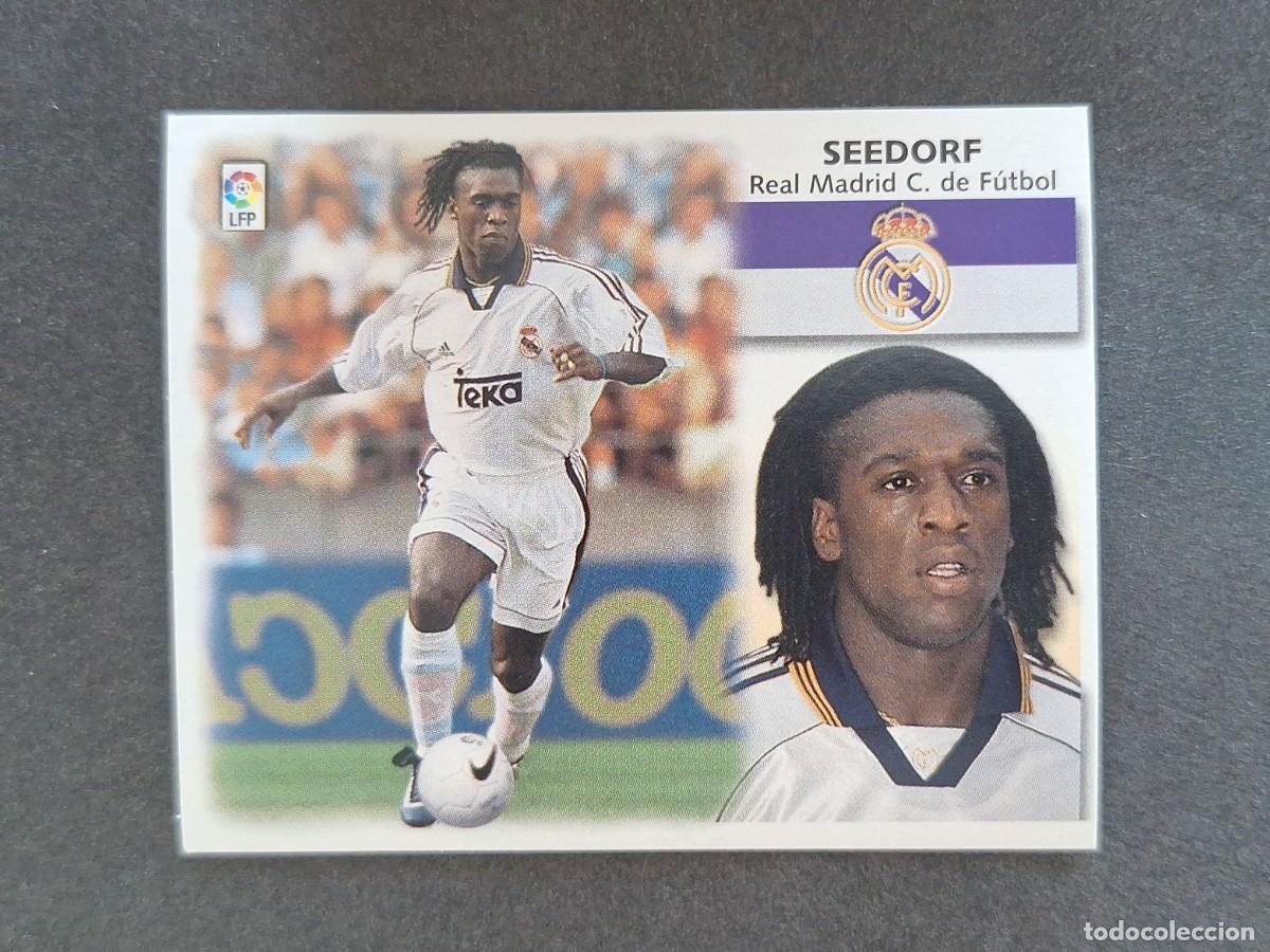 Cromos de f&uacute;tbol: L5 SEEDORF REAL MADRID LIGA ESTE 1999 2000 99 00 NUNCA PEGADO SIN PEGAR