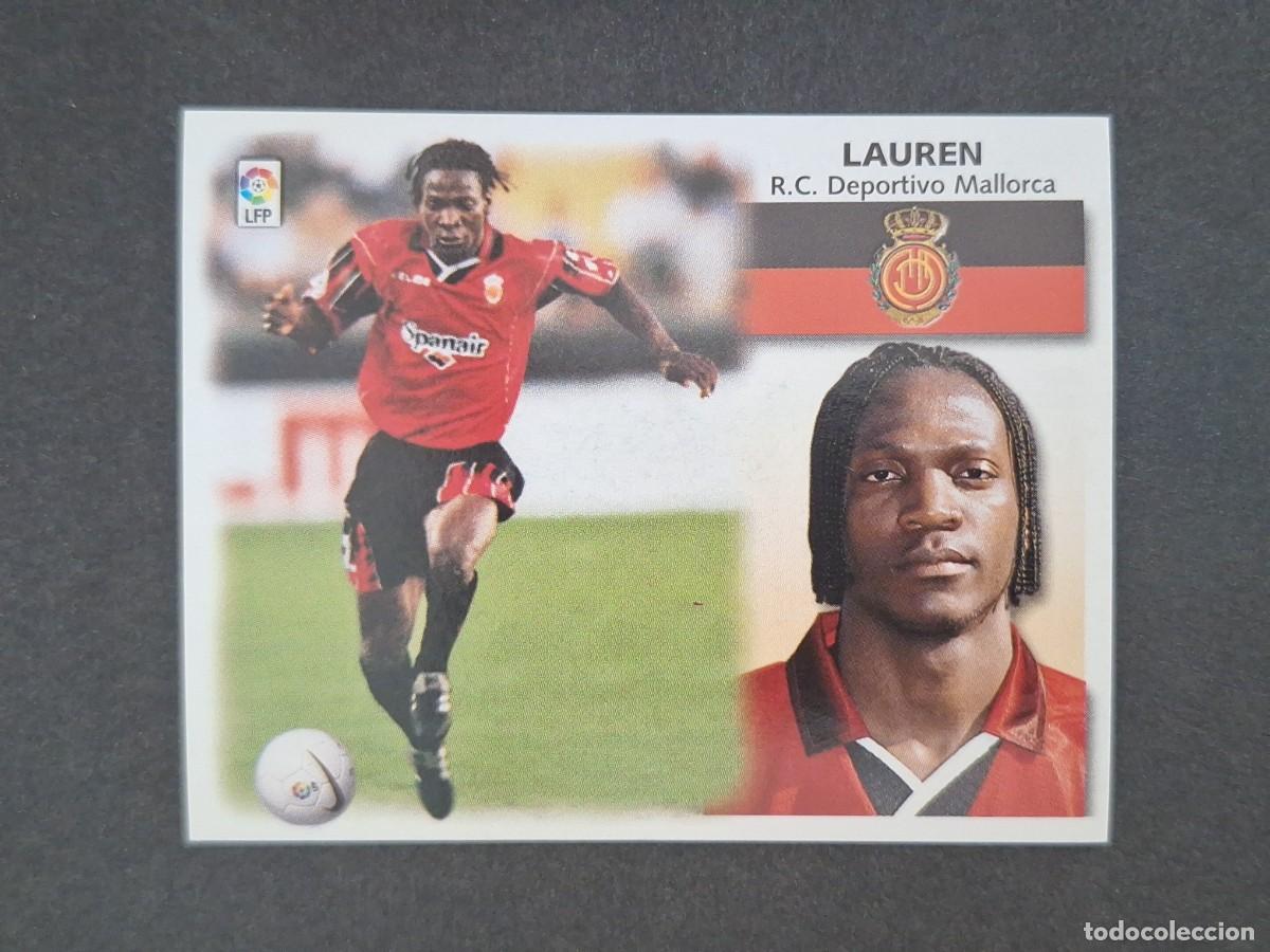 Football Stickers: L5 LAUREN R. C. D. MALLORCA LIGA ESTE 1999 2000 99 00 NUNCA PEGADO SIN PEGAR