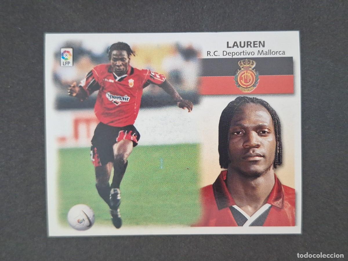 Football Stickers: L5 LAUREN R. C. D. MALLORCA LIGA ESTE 1999 2000 99 00 NUNCA PEGADO SIN PEGAR