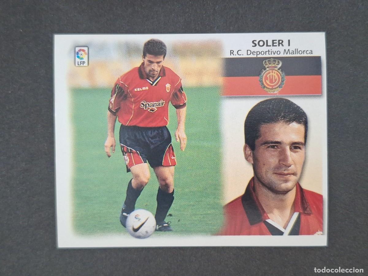 Football Stickers: L5 SOLER I R. C. D. MALLORCA LIGA ESTE 1999 2000 99 00 NUNCA PEGADO SIN PEGAR