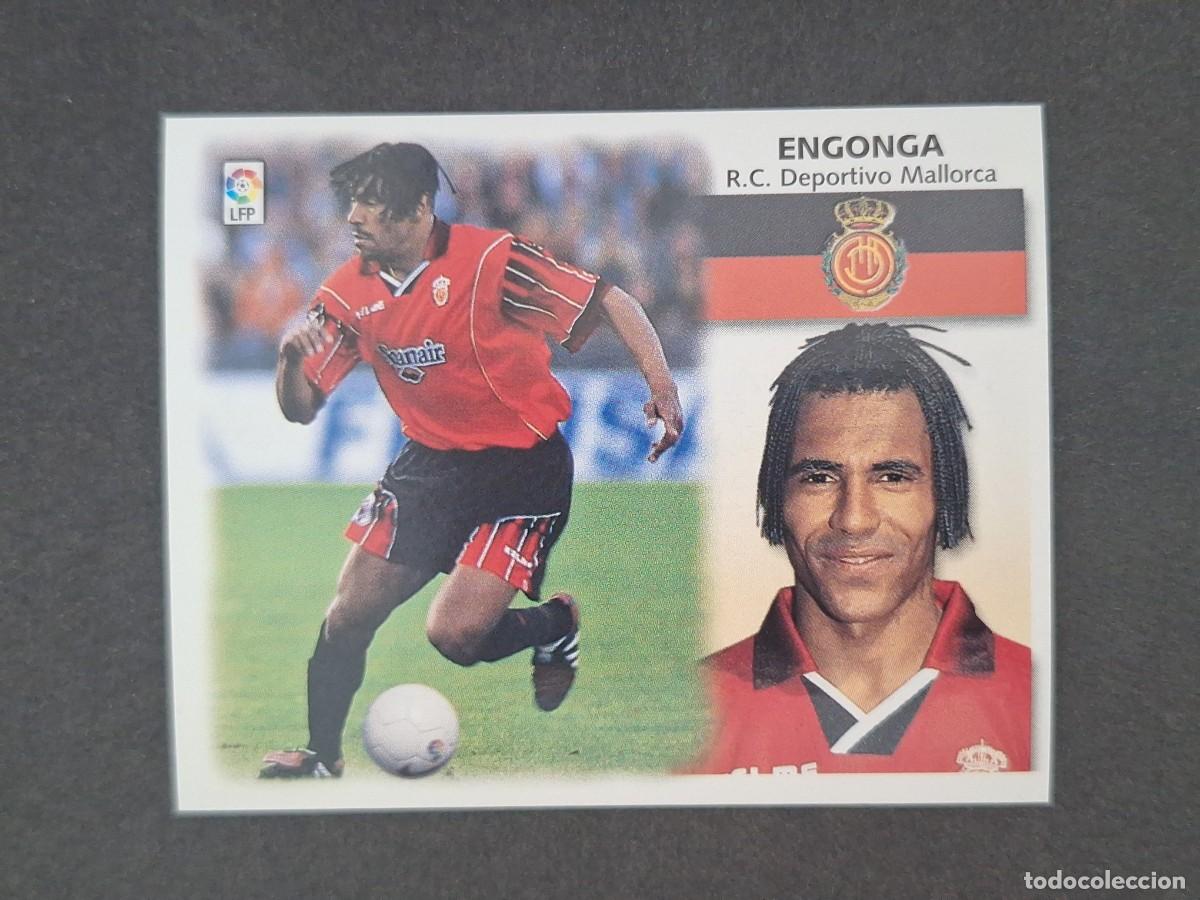 Football Stickers: L5 ENGONGA R. C. D. MALLORCA LIGA ESTE 1999 2000 99 00 NUNCA PEGADO SIN PEGAR