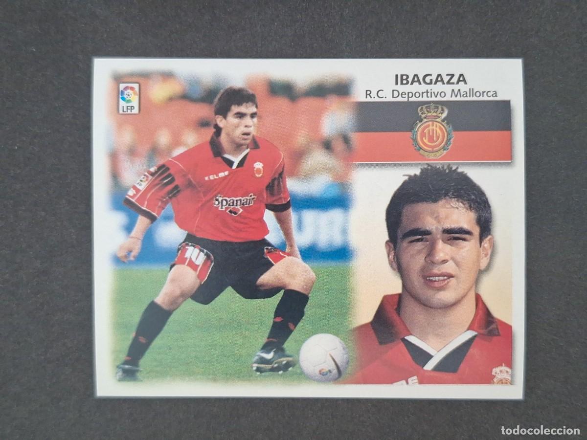 Cartes &agrave; collectionner de Football: L5 IBAGAZA R. C. D. MALLORCA LIGA ESTE 1999 2000 99 00 NUNCA PEGADO SIN PEGAR