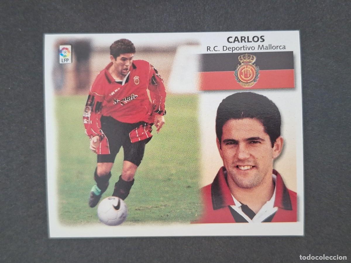 Cartes &agrave; collectionner de Football: L5 CARLOS R. C. D. MALLORCA LIGA ESTE 1999 2000 99 00 NUNCA PEGADO SIN PEGAR