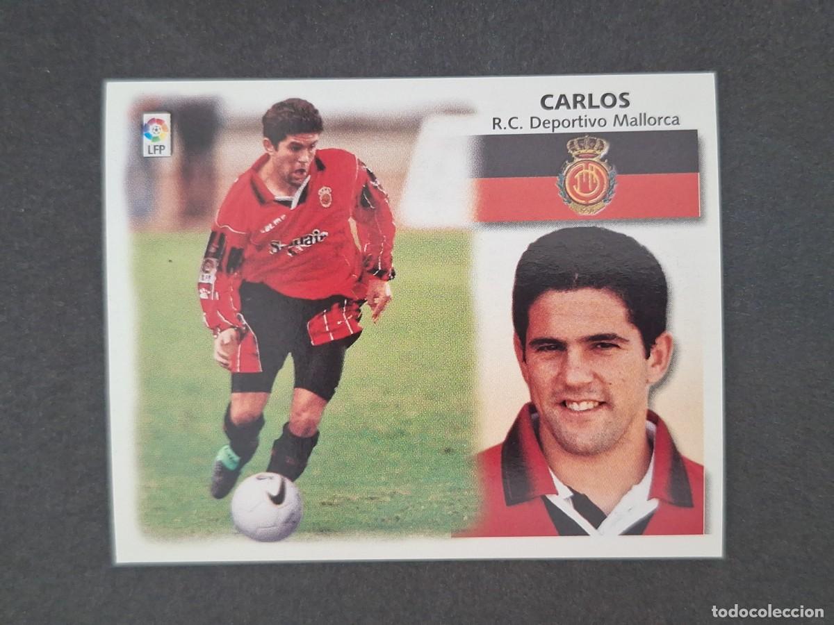 Cartes &agrave; collectionner de Football: L5 CARLOS R. C. D. MALLORCA LIGA ESTE 1999 2000 99 00 NUNCA PEGADO SIN PEGAR