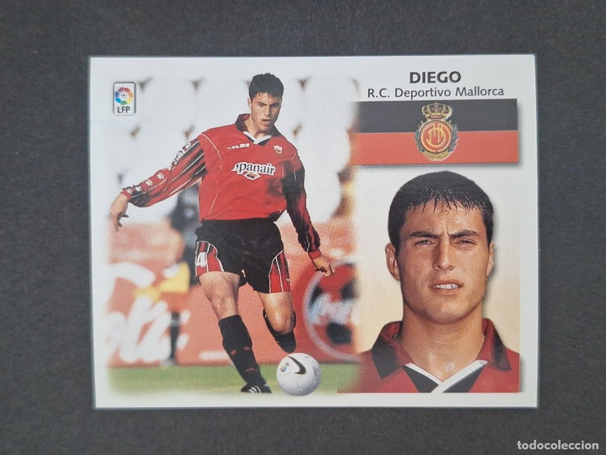 Cartes &agrave; collectionner de Football: L5 DIEGO R. C. D. MALLORCA LIGA ESTE 1999 2000 99 00 NUNCA PEGADO SIN PEGAR