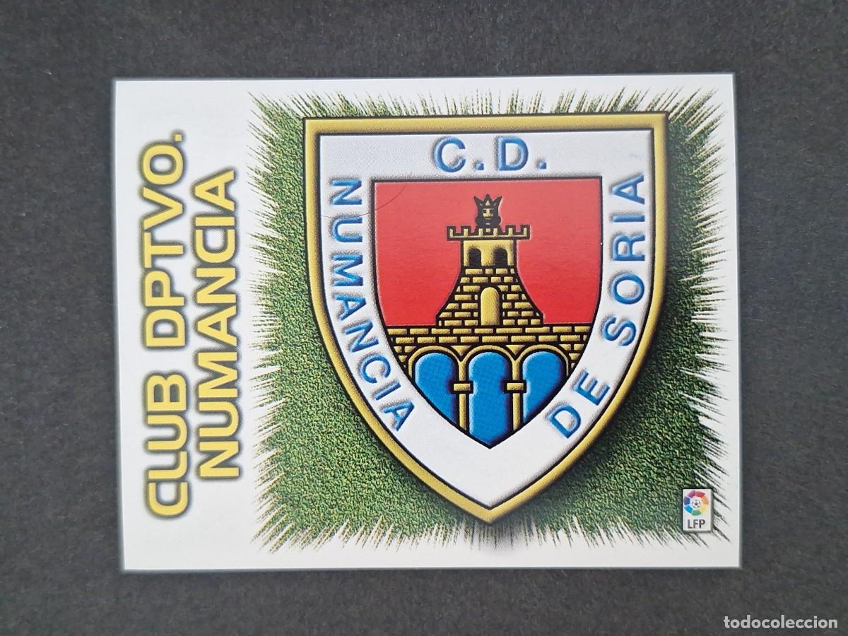 Cartes &agrave; collectionner de Football: L5 ESCUDO C. D. NUMANCIA LIGA ESTE 1999 2000 99 00 NUNCA PEGADO SIN PEGAR