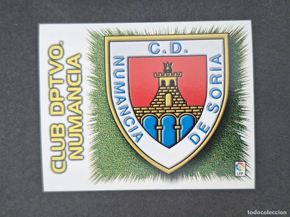 Cartes &agrave; collectionner de Football: L5 ESCUDO C. D. NUMANCIA LIGA ESTE 1999 2000 99 00 NUNCA PEGADO SIN PEGAR