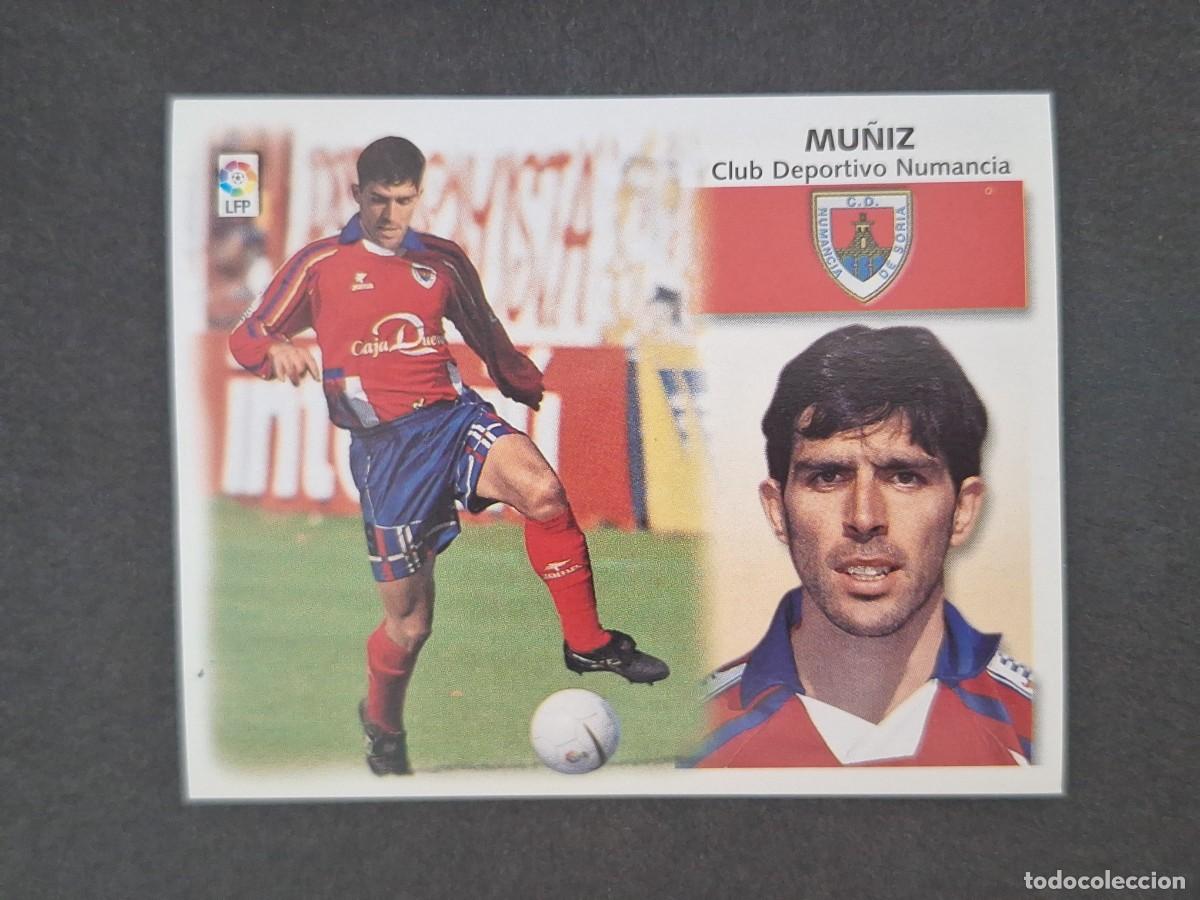 Cartes &agrave; collectionner de Football: L5 MU&Ntilde;IZ C. D. NUMANCIA LIGA ESTE 1999 2000 99 00 NUNCA PEGADO SIN PEGAR