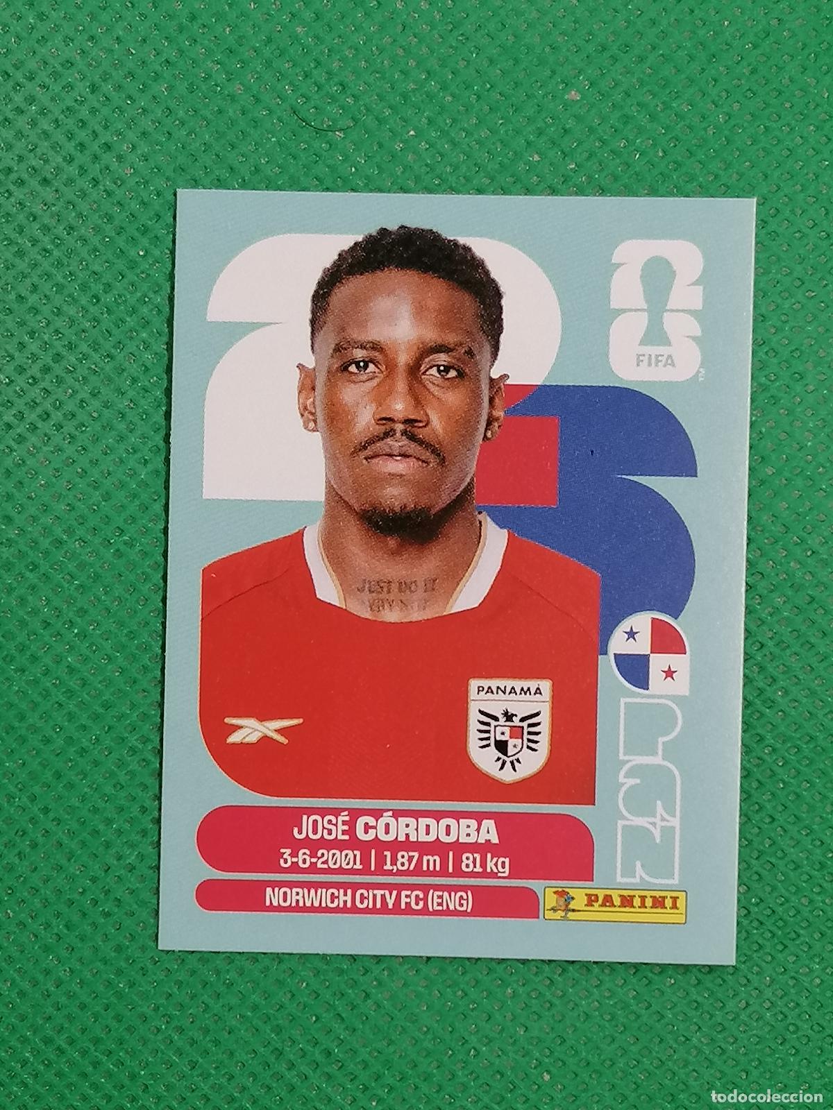 Cartes &agrave; collectionner de Football: PAN 8 PAN8 JOSE CORDOBA PANAMA ⚽ PANINI FIFA MUNDIAL WORLD CUP 26 2026 STICKER ⚽