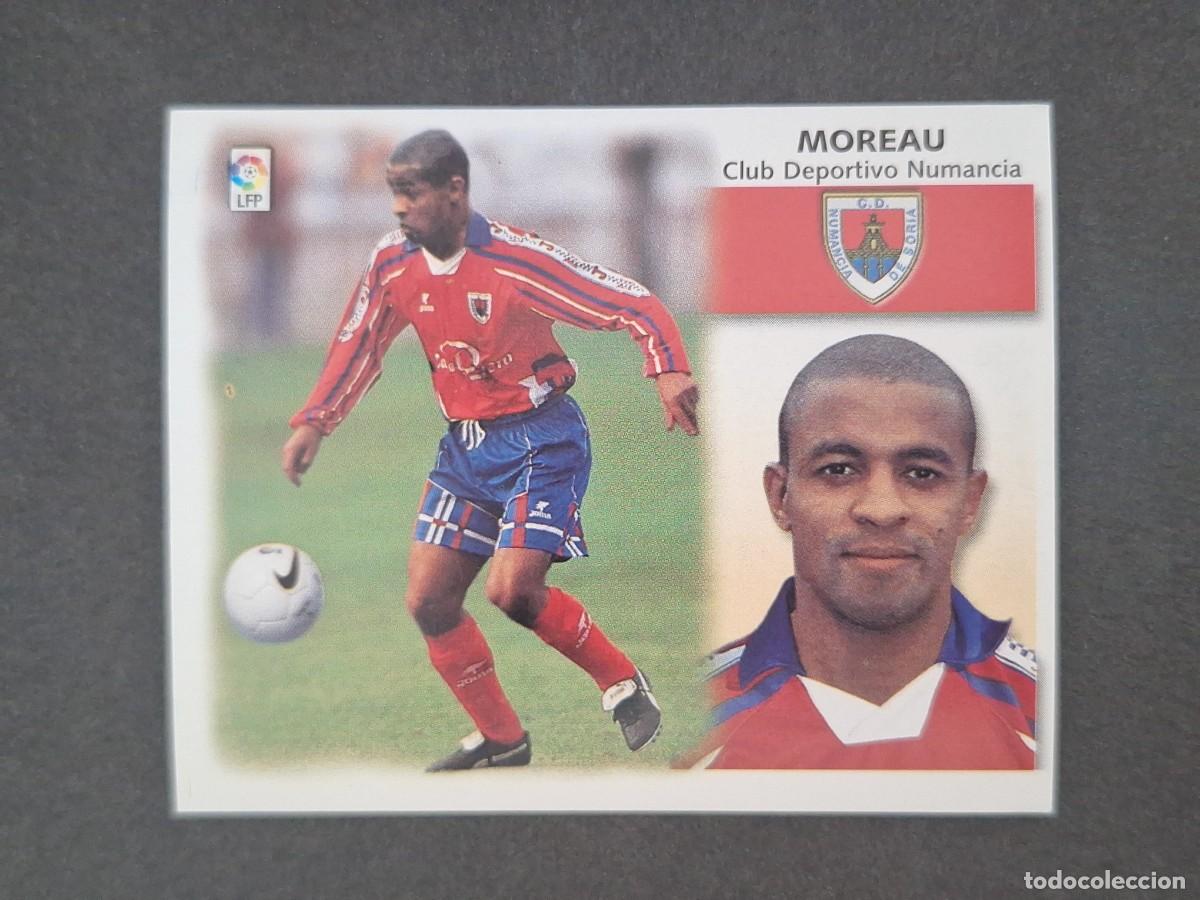 Cartes &agrave; collectionner de Football: L5 MOREAU C. D. NUMANCIA LIGA ESTE 1999 2000 99 00 NUNCA PEGADO SIN PEGAR