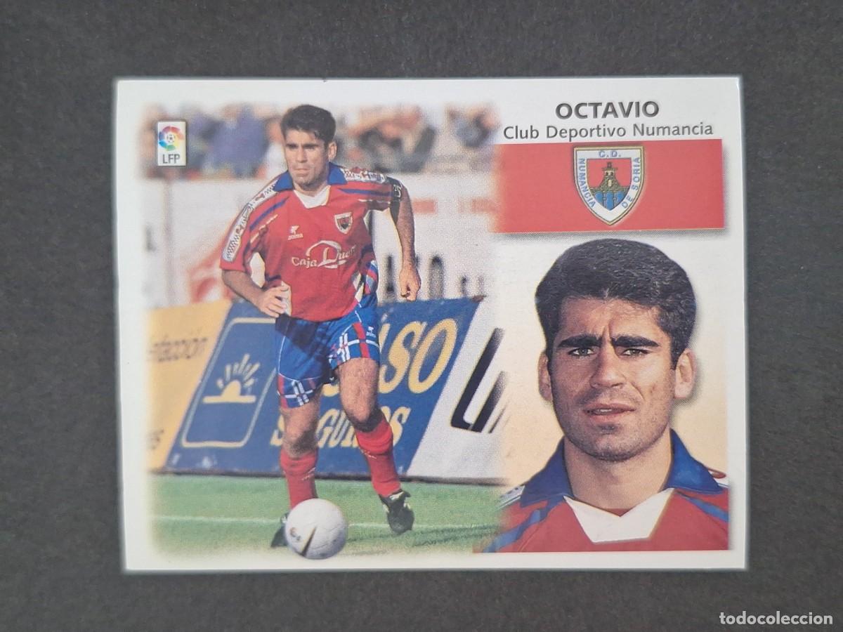 Football Stickers: L5 OCTAVIO C. D. NUMANCIA LIGA ESTE 1999 2000 99 00 NUNCA PEGADO SIN PEGAR