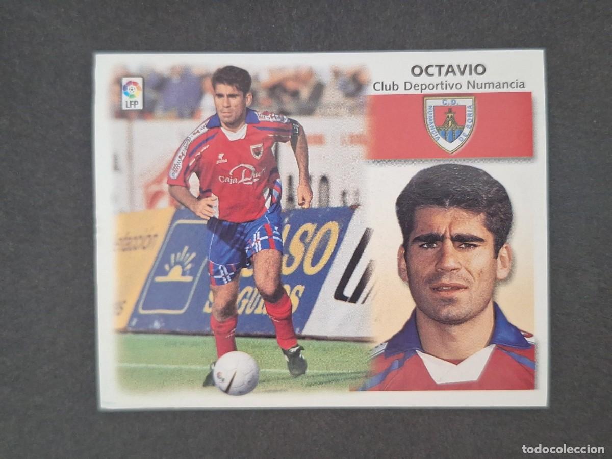 Football Stickers: L5 OCTAVIO C. D. NUMANCIA LIGA ESTE 1999 2000 99 00 NUNCA PEGADO SIN PEGAR