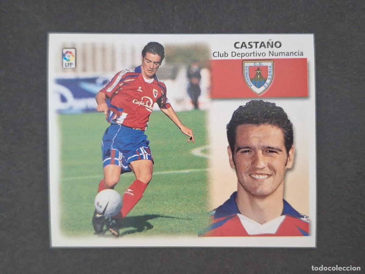 Cromos de Futebol: L5 CASTA&Ntilde;O C. D. NUMANCIA LIGA ESTE 1999 2000 99 00 NUNCA PEGADO SIN PEGAR