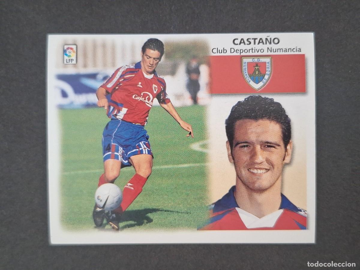 Cromos de f&uacute;tbol: L5 CASTA&Ntilde;O C. D. NUMANCIA LIGA ESTE 1999 2000 99 00 NUNCA PEGADO SIN PEGAR