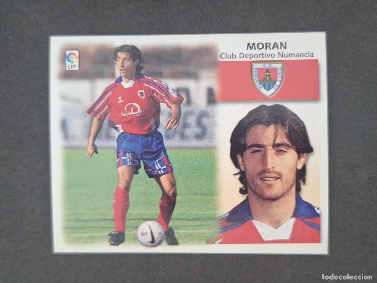 Cromos de f&uacute;tbol: L5 MORAN C. D. NUMANCIA LIGA ESTE 1999 2000 99 00 NUNCA PEGADO SIN PEGAR