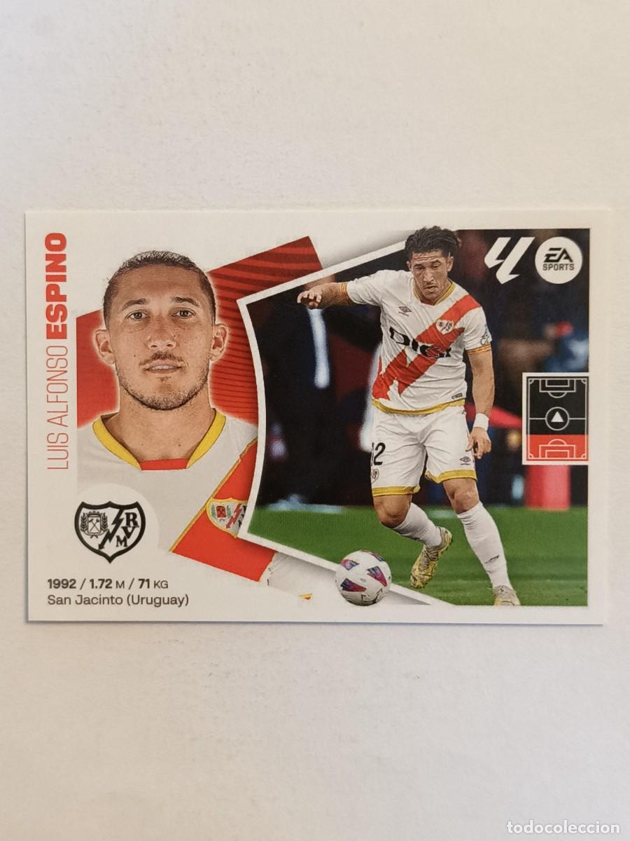 Cromos de f&uacute;tbol: #9 ESPINO (RAYO VALLECANO) LIGA 24/25 ESTE