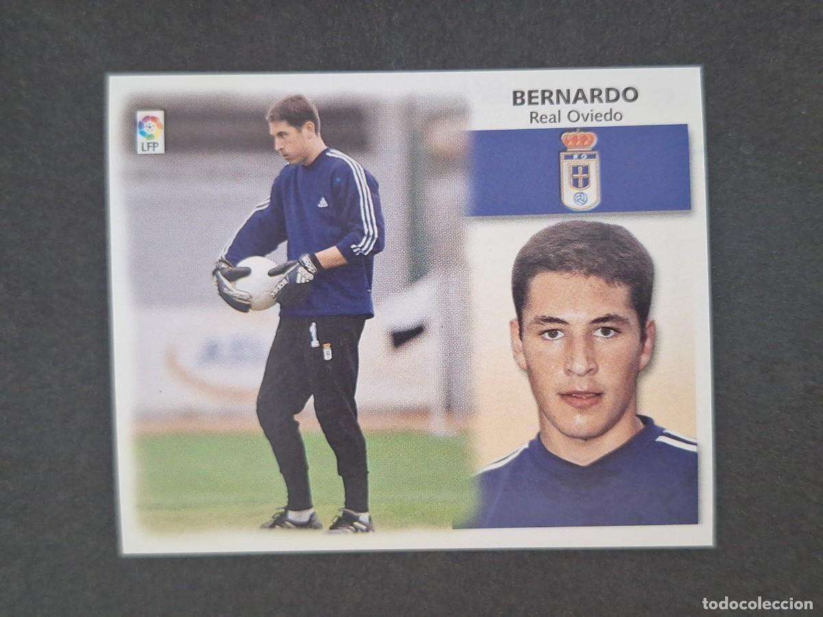 Cromos de f&uacute;tbol: L5 BERNARDO REAL OVIEDO LIGA ESTE 1999 2000 99 00 NUNCA PEGADO SIN PEGAR