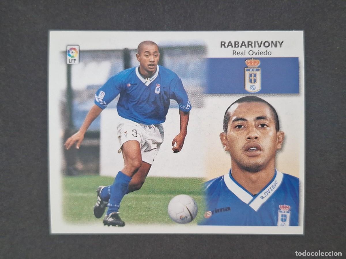 Fu&szlig;ball-Sticker: L5 RABARIVONY REAL OVIEDO LIGA ESTE 1999 2000 99 00 NUNCA PEGADO SIN PEGAR