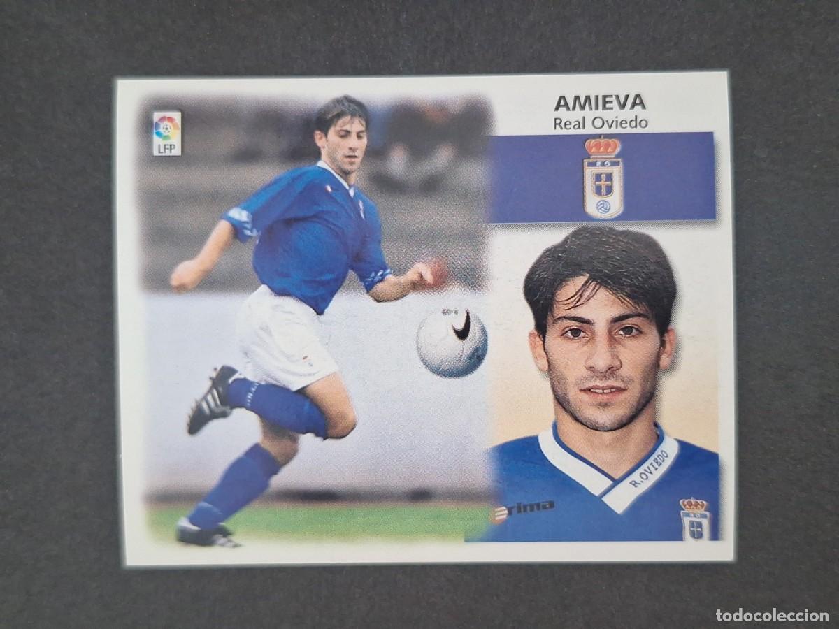 Cromos de f&uacute;tbol: L5 AMIEVA REAL OVIEDO LIGA ESTE 1999 2000 99 00 NUNCA PEGADO SIN PEGAR
