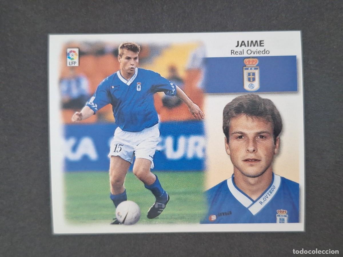 Cromos de f&uacute;tbol: L5 JAIME REAL OVIEDO LIGA ESTE 1999 2000 99 00 NUNCA PEGADO SIN PEGAR