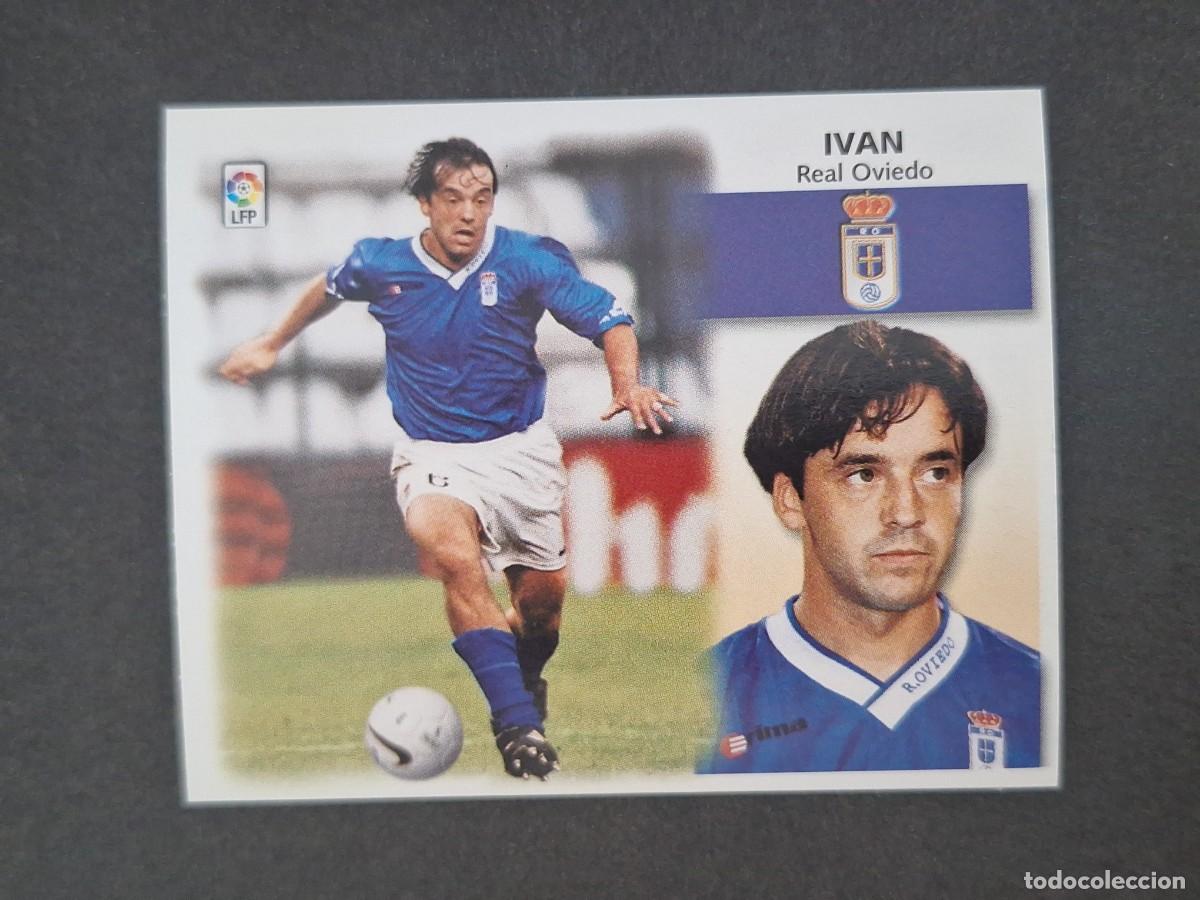 Cromos de f&uacute;tbol: L5 IVAN REAL OVIEDO LIGA ESTE 1999 2000 99 00 NUNCA PEGADO SIN PEGAR
