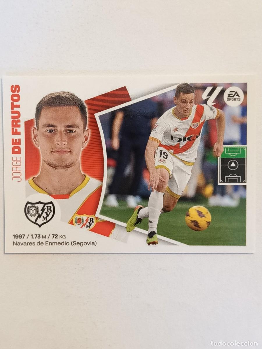 Cromos de f&uacute;tbol: #17 DE FRUTOS (RAYO VALLECANO) LIGA 24/25 ESTE