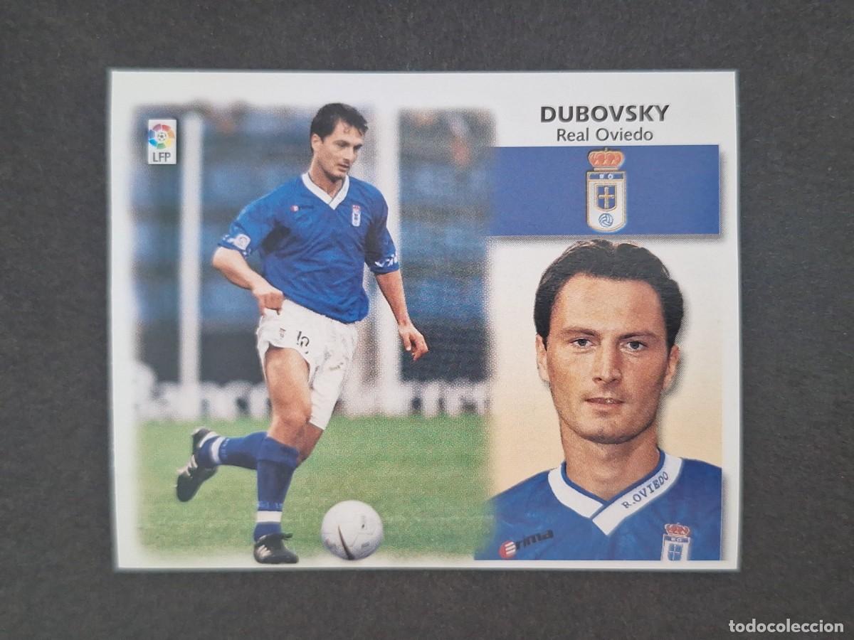 Cromos de f&uacute;tbol: L5 DUBOVSKY REAL OVIEDO LIGA ESTE 1999 2000 99 00 NUNCA PEGADO SIN PEGAR
