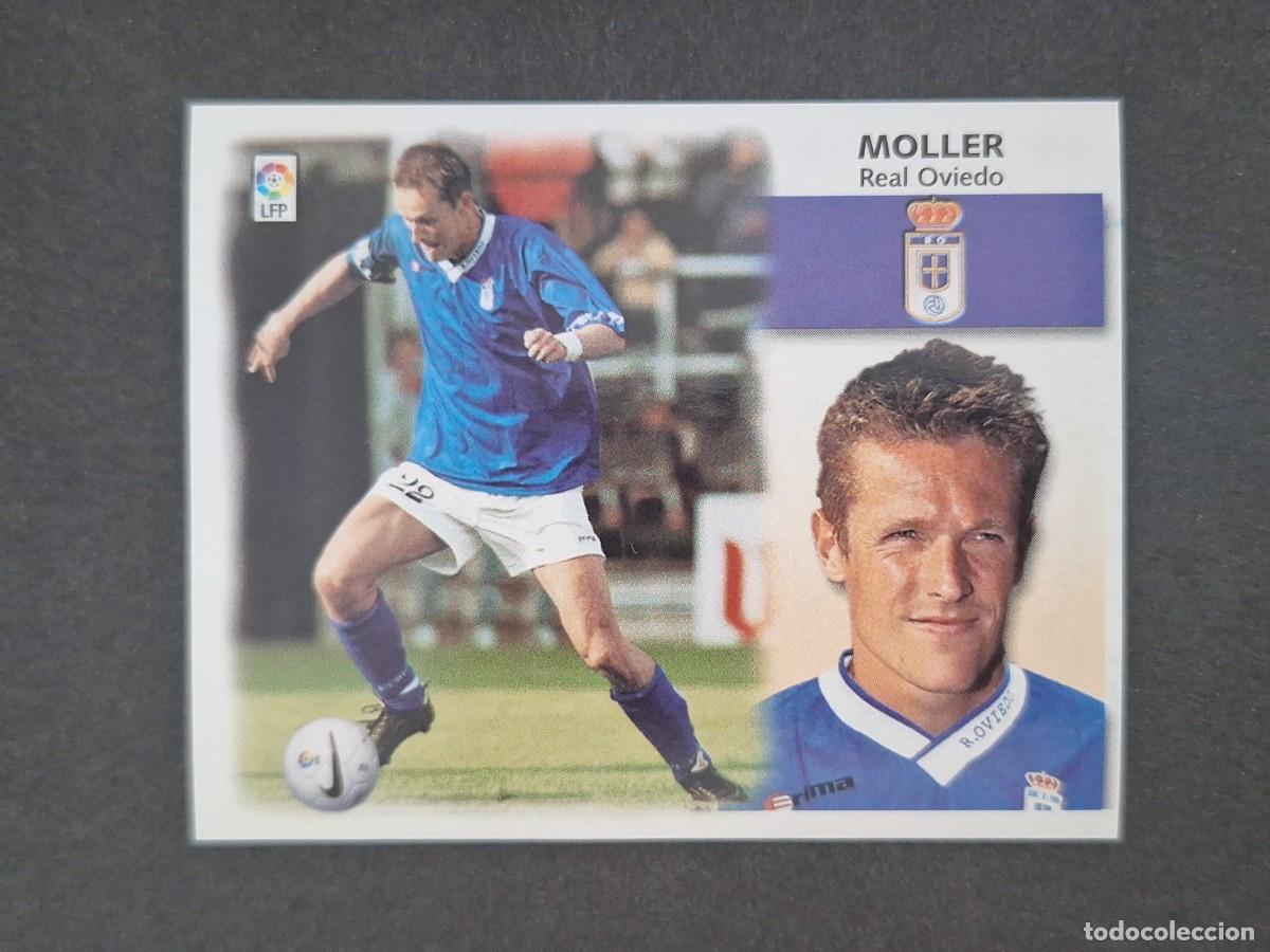 Cromos de f&uacute;tbol: L5 MOLLER REAL OVIEDO LIGA ESTE 1999 2000 99 00 NUNCA PEGADO SIN PEGAR