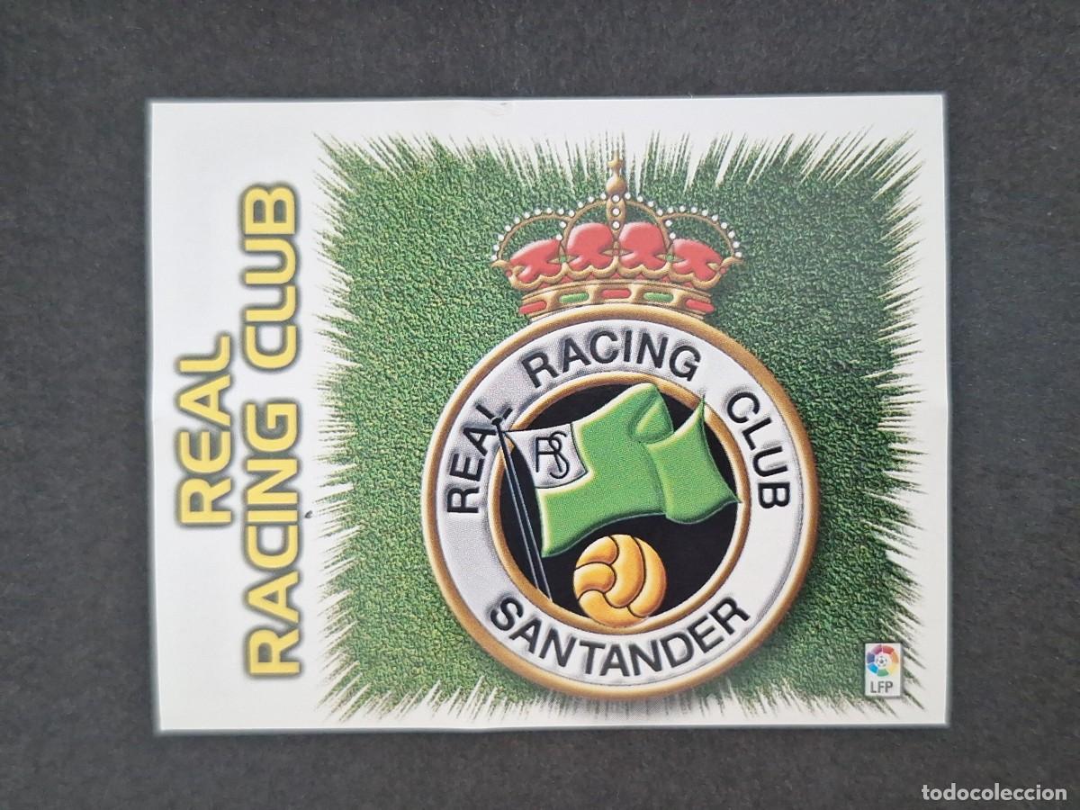 Cromos de f&uacute;tbol: L5 ESCUDO RACING DE SANTANDER LIGA ESTE 1999 2000 99 00 NUNCA PEGADO SIN PEGAR