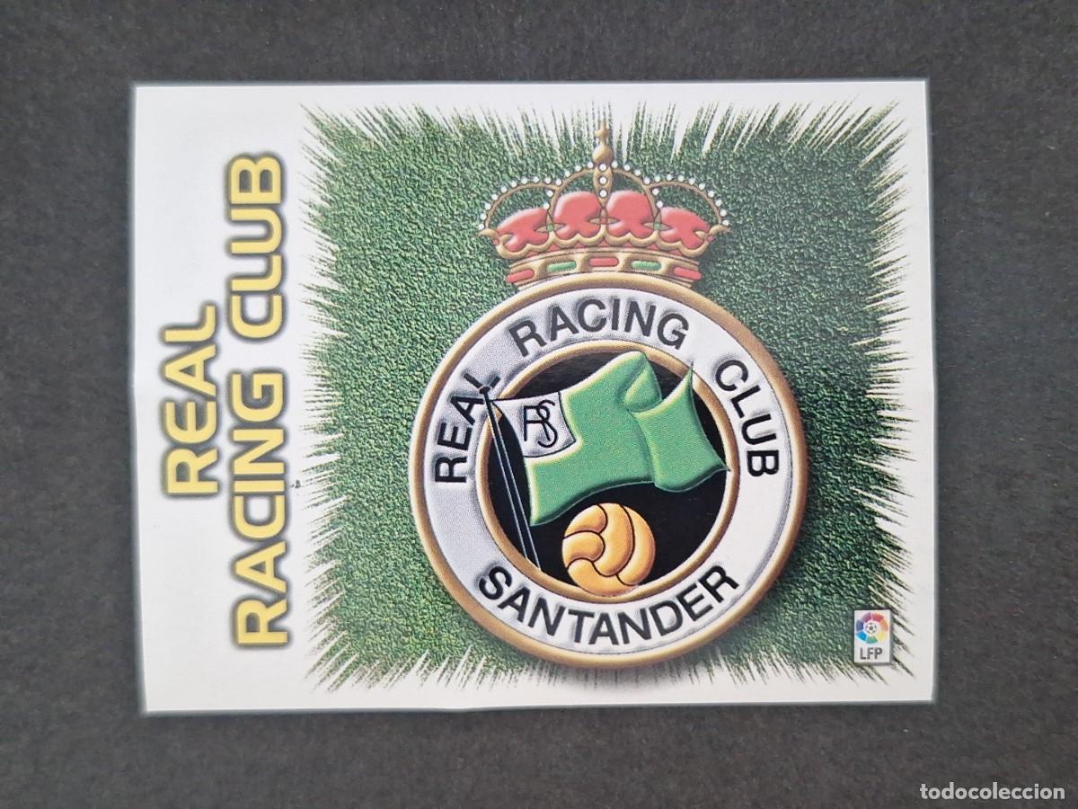 Cromos de f&uacute;tbol: L5 ESCUDO RACING DE SANTANDER LIGA ESTE 1999 2000 99 00 NUNCA PEGADO SIN PEGAR