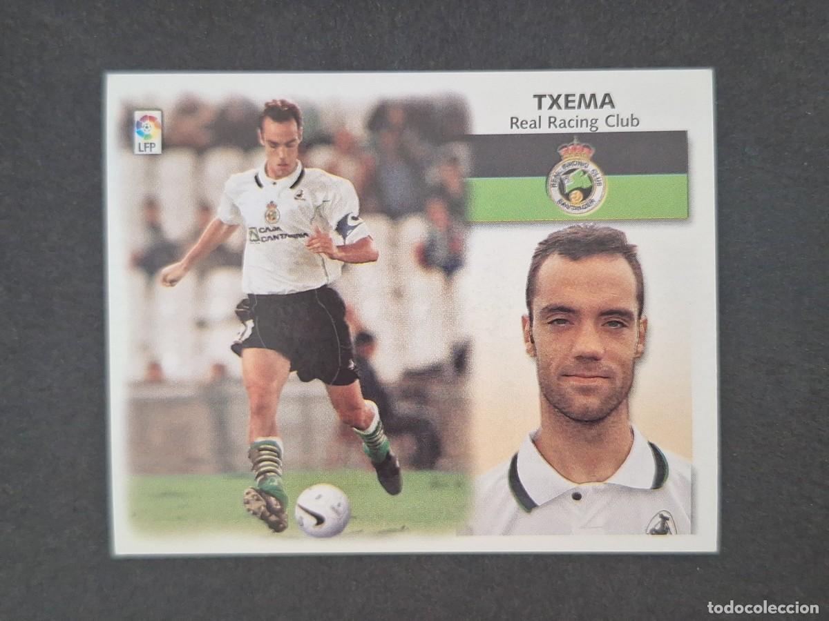 Cromos de f&uacute;tbol: L5 TXEMA RACING DE SANTANDER LIGA ESTE 1999 2000 99 00 NUNCA PEGADO SIN PEGAR