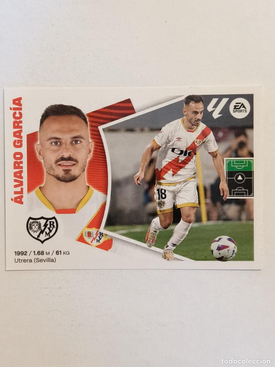 Cromos de f&uacute;tbol: #20 ALVARO GARCIA (RAYO VALLECANO) LIGA 24/25 ESTE