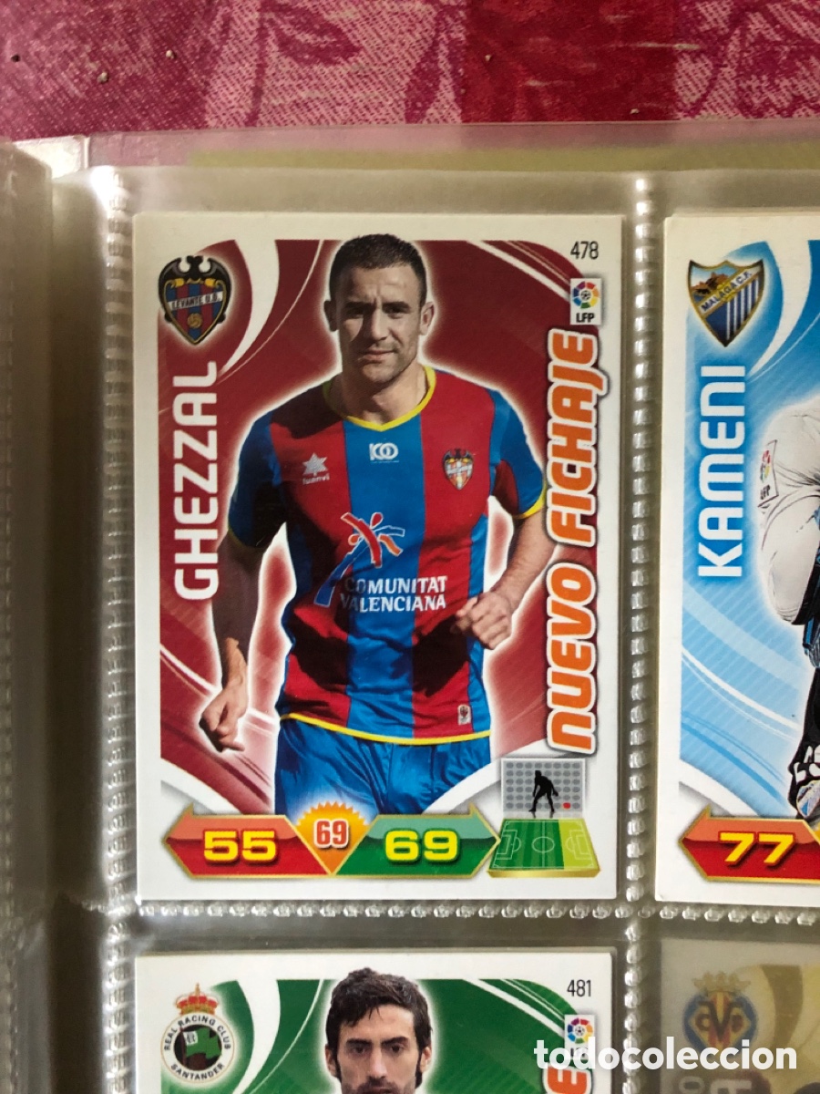 Cromos de f&uacute;tbol: GHEZZAL NUEVO FICHAJE 478 (LEVANTE) 2011-2012 11 12 ADRENALYN PANINI CROMO CARTA A-2