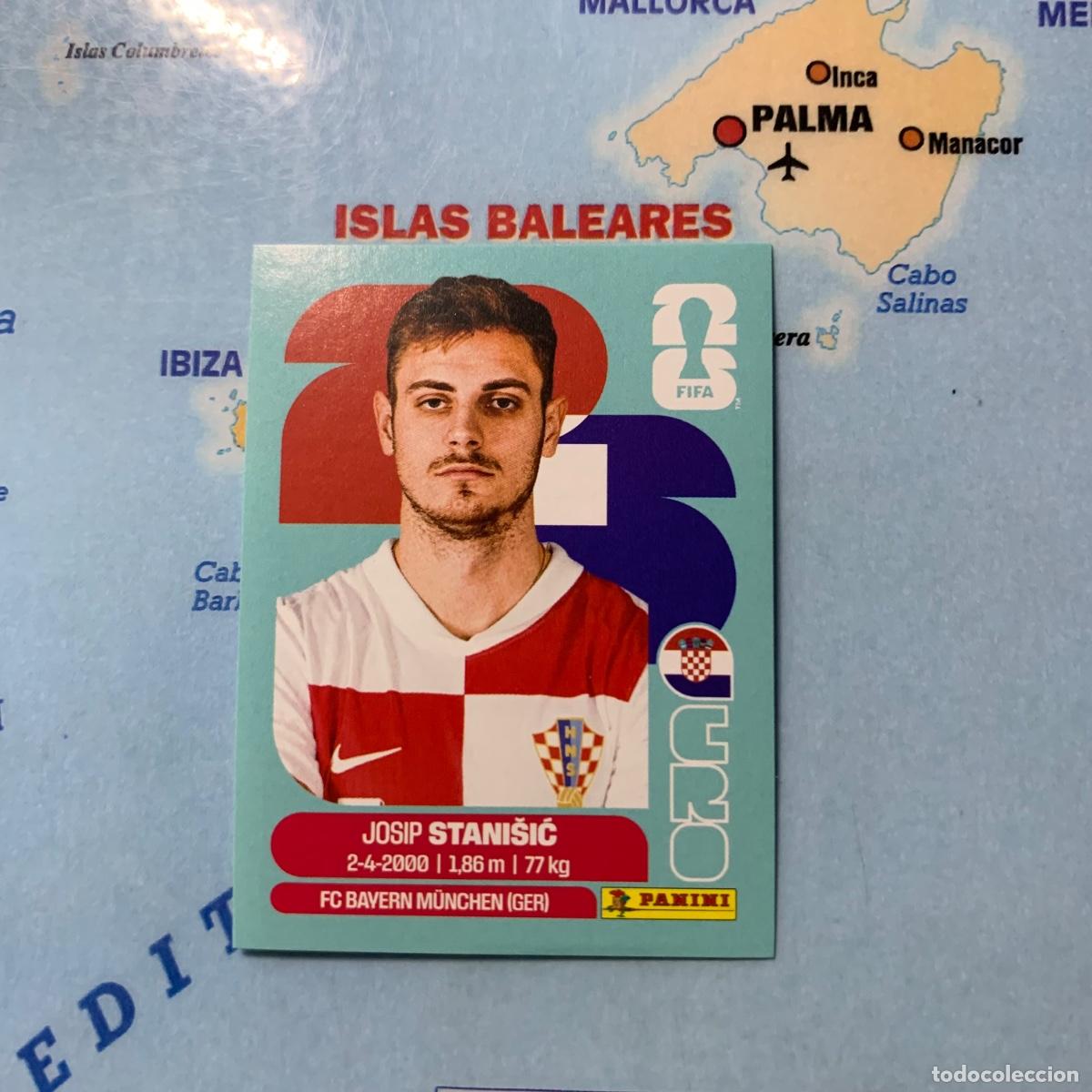 Cromos de f&uacute;tbol: Croacia n&uacute;mero 5 cromo panini Mundial Fifa World Cup 2026