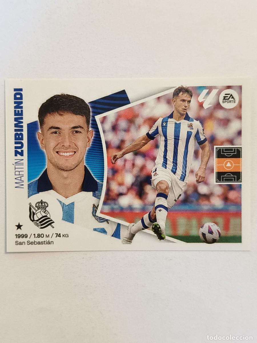 Cromos de f&uacute;tbol: #11 ZUBIMENDI (REAL SOCIEDAD) LIGA 24/25 ESTE