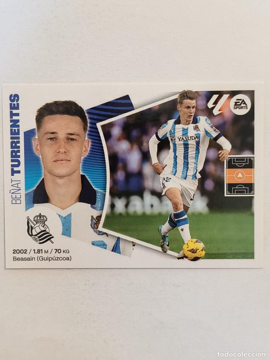 Cromos de f&uacute;tbol: #12 TURRIENTES (REAL SOCIEDAD) LIGA 24/25 ESTE