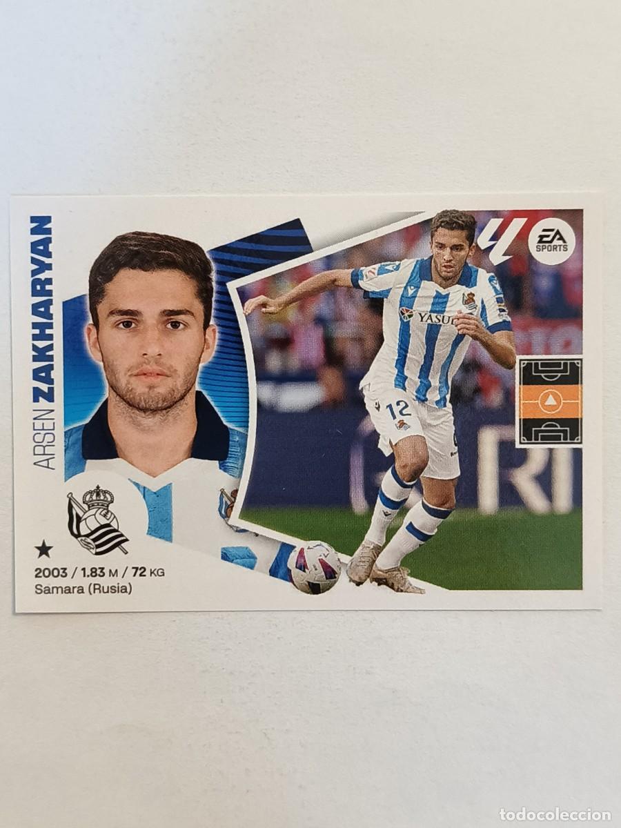 Cromos de f&uacute;tbol: #15 ZAKHARYAN (REAL SOCIEDAD) LIGA 24/25 ESTE
