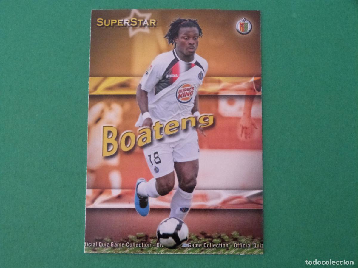 Cromos de f&uacute;tbol: TRADING CARD FUTBOL BOATENG GETAFE C.F. MATE N&ordm; 457 FICHAS LIGA MUNDICROMO 2009-2010/09-10