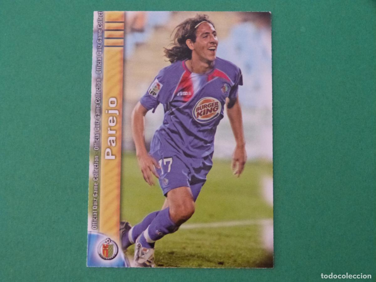 Cromos de f&uacute;tbol: TRADING CARD FUTBOL PAREJO GETAFE C.F. N&ordm; 452 FICHAS LIGA MUNDICROMO 2009-2010/09-10