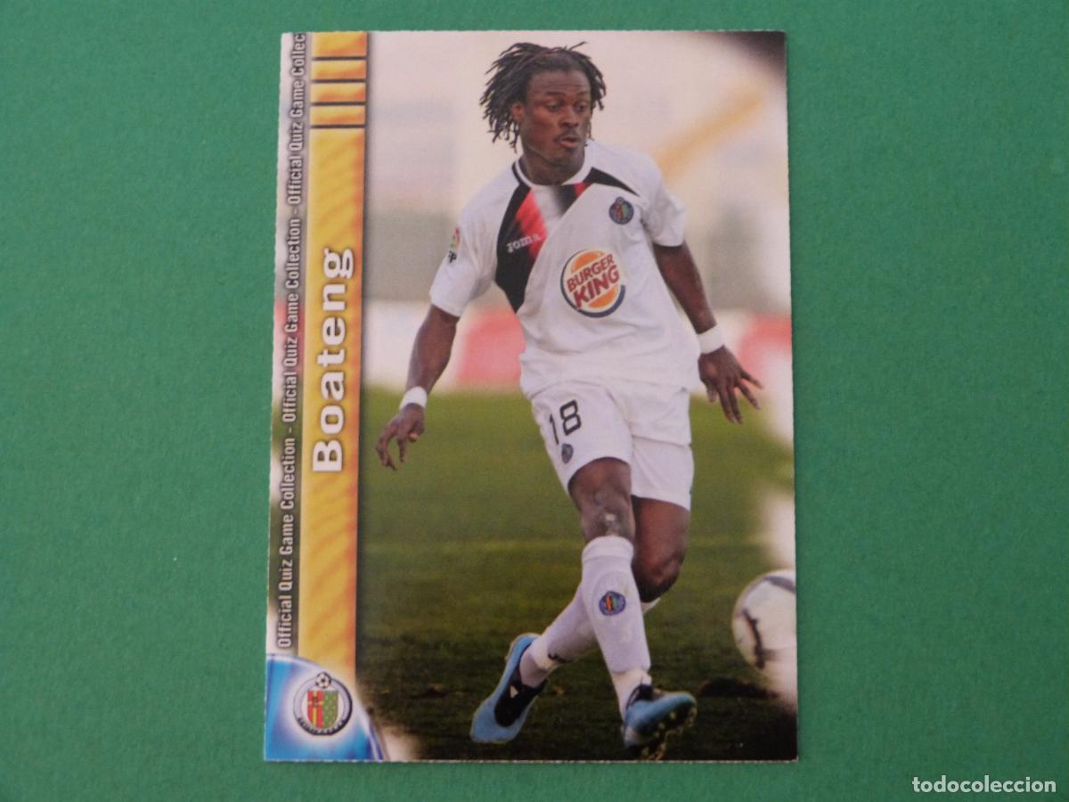 Fu&szlig;ball-Sticker: TRADING CARD FUTBOL BOATENG GETAFE C.F. N&ordm; 448 FICHAS LIGA MUNDICROMO 2009-2010/09-10