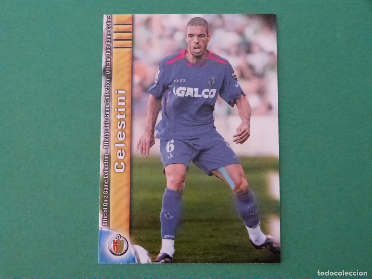 Fu&szlig;ball-Sticker: TRADING CARD FUTBOL CELESTINI GETAFE C.F. N&ordm; 445 FICHAS LIGA MUNDICROMO 2009-2010/09-10