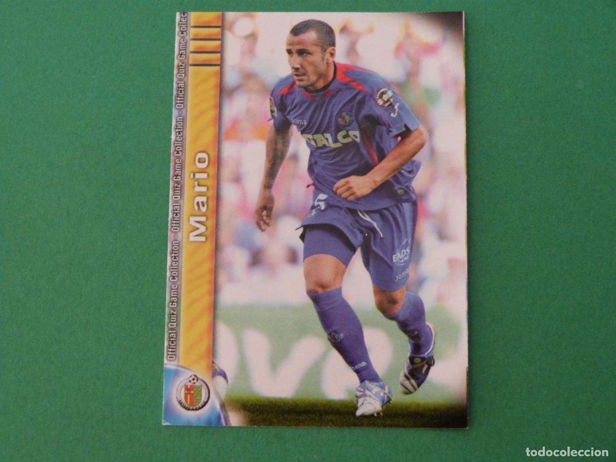 Cromos de f&uacute;tbol: TRADING CARD FUTBOL MARIO GETAFE C.F. N&ordm; 441 FICHAS LIGA MUNDICROMO 2009-2010/09-10