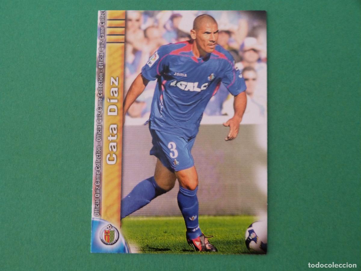 Cromos de f&uacute;tbol: TRADING CARD FUTBOL CATA DIAZ GETAFE C.F. N&ordm; 440 FICHAS LIGA MUNDICROMO 2009-2010/09-10