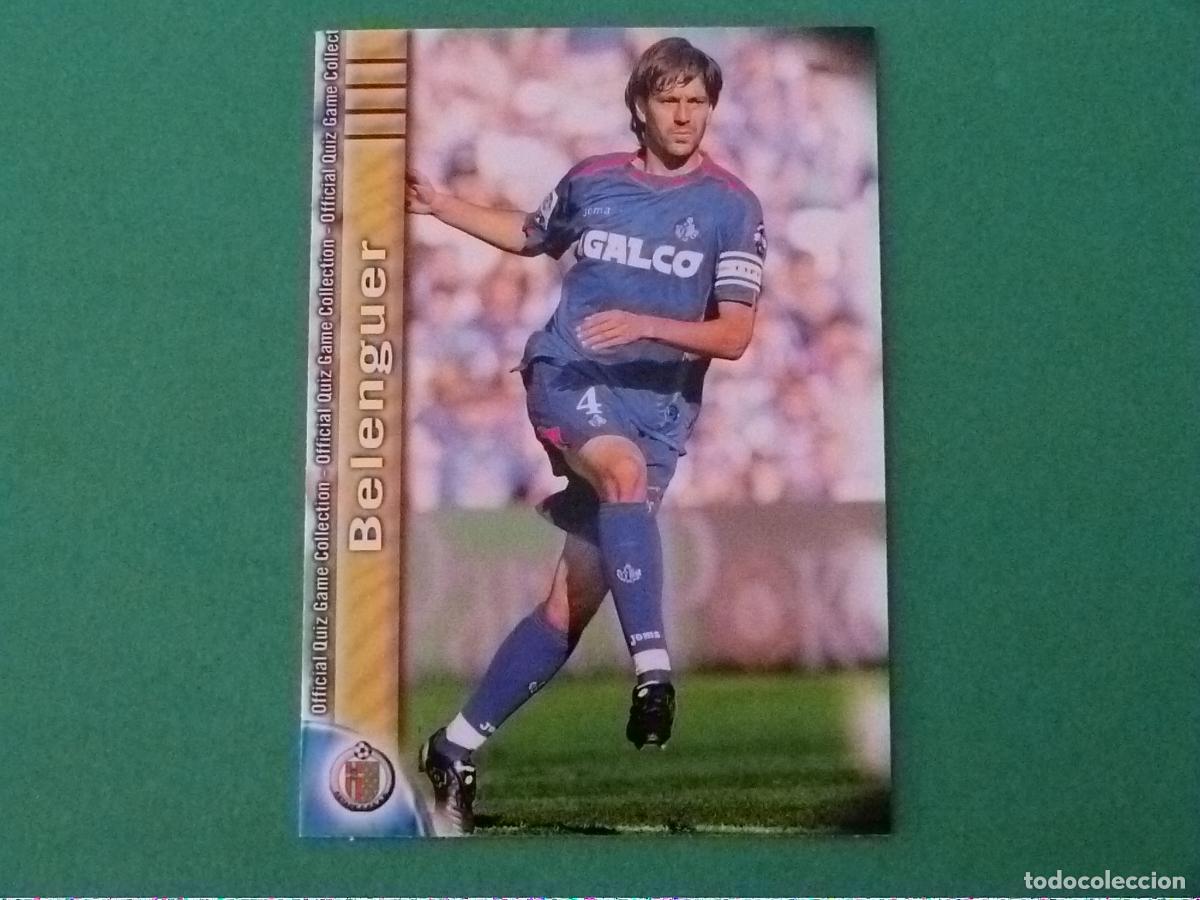 Cromos de f&uacute;tbol: TRADING CARD FUTBOL BELENGUER GETAFE C.F. N&ordm; 439 FICHAS LIGA MUNDICROMO 2009-2010/09-10