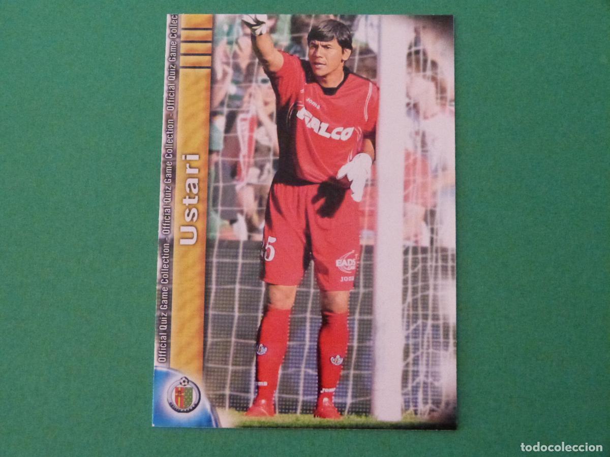 Cromos de f&uacute;tbol: TRADING CARD FUTBOL USTARI GETAFE C.F. N&ordm; 436 FICHAS LIGA MUNDICROMO 2009-2010/09-10