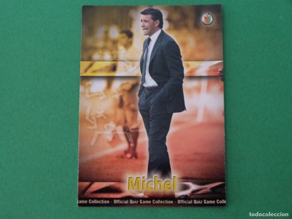 Cromos de f&uacute;tbol: TRADING CARD FUTBOL MICHEL GETAFE C.F. N&ordm; 435 FICHAS LIGA MUNDICROMO 2009-2010/09-10
